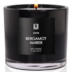 Lulu Candles  Luxury Scented Soy Jar Candle Hand Poured in The USA Highly Scented & Long Lasting .