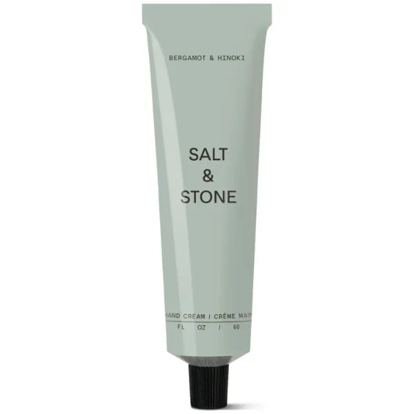Salt & Stone Hand Cream for Women & Men | Hydrates, Nourishes & Softens Skin | Restores Dry Cracked Hands | Fast-Absorbing | Cruelty-Free & Vegan (2 fl oz)