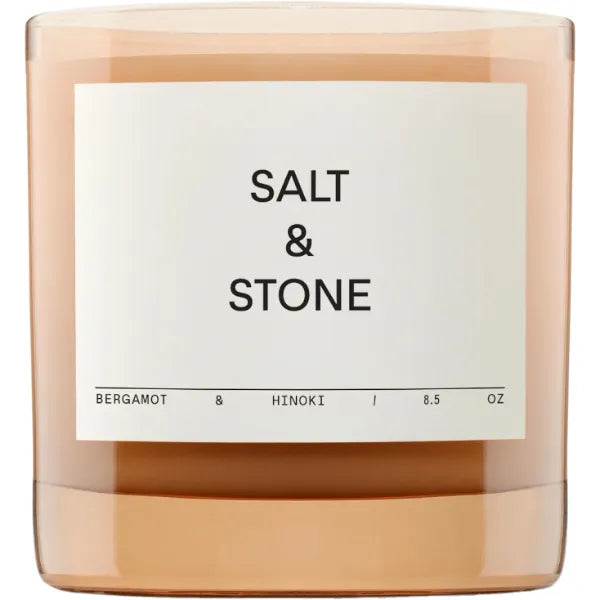 SALT & STONE Scented Candle for Women & Men | Hand-Poured, Aromatic & Fragrant | Coconut & Soy Blend Wax | 100% Cotton Wick | Long-Lasting 50 Hour Burn Time (8.5 oz)