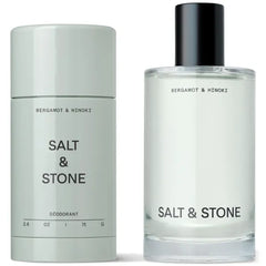 Salt & Stone Signature Scent Duo Set | 48 Hour Aluminum-Free Deodorant & Hydrating Body Mist | Skincare-Infused Deodorant & Body Spray