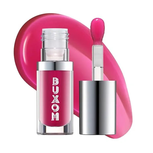 Buxom Full On Plumping Glossy Lip Oil, Nourishing & Hydrating Tinted Lip Gloss, Juicy High Shine Finish, Non Sticky Formula