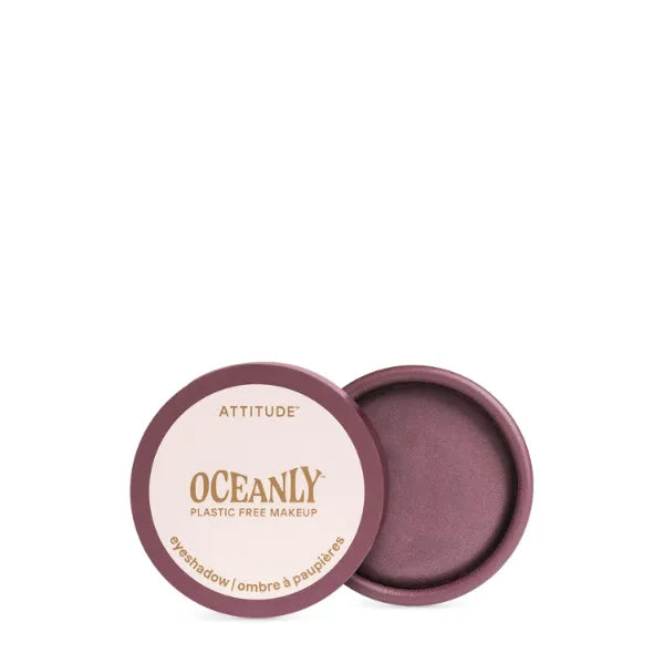 ATTITUDE Oceanly Eyeshadow, EWG Verified, Single Shimmer Cream Eyeshadow, Plastic-Free, Vegan Beauty and Makeup - 0.16 Fl Oz