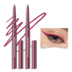 KYDA 2 Pcs Gel Eyeliner Pencil, Smooth Creamy Matte Eyeliner, Retractable Crayon Eye Liner, Lasting Ultra-Pigmented, Waterproof Smudge-proof