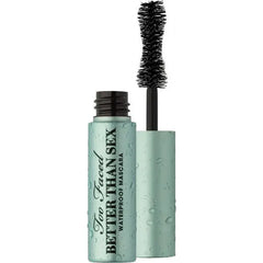 Too Faced Better Than Sex Waterproof Mascara, Travel Size, Black, 0.17 Fl Oz