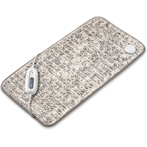 Beurer UHP26N Microplush Heating Pad - Back Pain Relief with Auto Shut-Off & Adjustable Strap