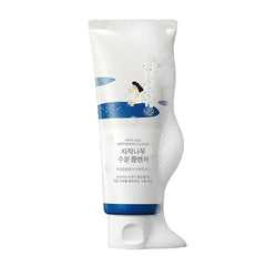 ROUND LAB 1025 Low pH Facial Cleanser for Sensitive Skin, Rich Soft Bubbles for Deep Cleansing and Makeup Removal, Hydrating Face Wash with Deep Sea Water, Korean Skin Care