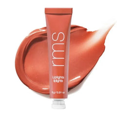 RMS Beauty Liplights Cream Lip Gloss - Tinted Lip Gloss, Lip Plumper & Balm with Jojoba Oil for Hydration