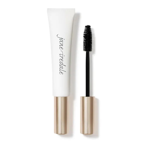 jane iredale Longest Lash Thickening and Lengthening Mascara, Fluffy Hollow Fiber Brush for Extra-Long Lashes and Buildable Volume, Gluten-Free