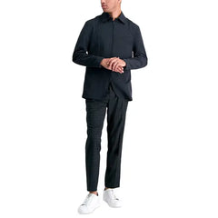 Kenneth Cole Reaction Men's Slim Fit Performance Stretch Flat-Front Dress Pants