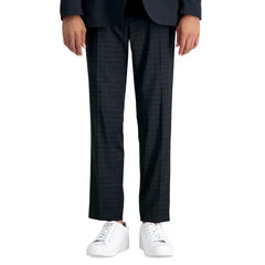 Kenneth Cole Reaction Men's Gabardine Fit Performance Stretch Flat-Front Dress Pants
