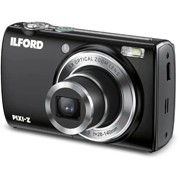 ILFORD PIXI-Z Compact Digital Camera – 5X Zoom, 16MP CMOS, 2.8" Touchscreen