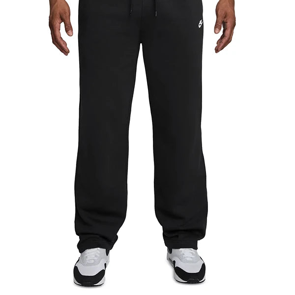 Nike Men's Club Brushed Fleece Open Hem Pants