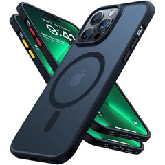TORRAS Magnetic Guardian Case for iPhone 14 Pro Max (6.7″) – MagSafe Compatible Slim Translucent Matte Protective Cover, Military-Grade Drop Tested