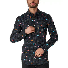 OppoSuits Men's Printed Theme Party Shirts