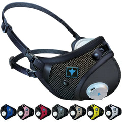 RZ Mask RZM3 Mask – 99.8% Efficiency Reusable Face Mask with 3-Strap Secure 360 Seal – Anti-Fog & Breathable – Trusted by First Responders & Woodworkers