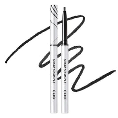 CLIO PROFESSIONAL Sharp So Simple Waterproof Pencil Liner, 2mm Ultra Slim Precision Tip, Smooth Tug Free, Smudge Resistant Long Wear Formula, Clean Eye Definition, Easy Control For Daily Makeup