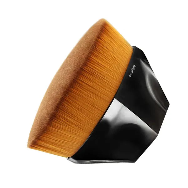 Daubigny Hexagon Flat Top Kabuki Foundation Brush with Protective Case | Professional Face Brush for Liquid and Powder