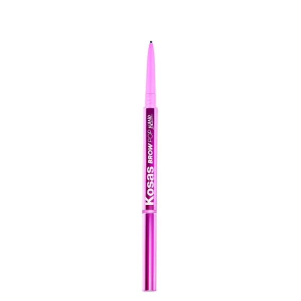 Kosas Brow Pop Nano Eyebrow Pencil - Ultra-Fine 1mm Micro Brow Pencil with Spoolie
