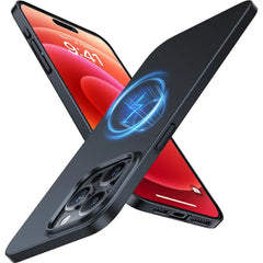 TORRAS Magnetic Slim-Fit Case for iPhone 15 Pro Max (6.7″) – Ultra-Thin MagSafe Compatible Protective Cover with Matte Anti-Scratch Finish, Lightweight OriginFit Design
