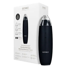 GESKE SmartAppGuided MicroDermabrasion Blackhead Remover 7 in 1 Blackhead Remover Electric Pore Cleaner Innovative Vacuum Cup Beauty Tool Skin Cleansing Device Skincare Device