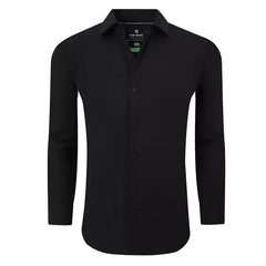Tom Baine Men's Performance Stretch Solid Button Down Shirt