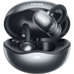 TALIX Ultra Open Ear Earbuds X6, Clip-On Headphone with Directional Sound, Ultra-Light Comfort Fit, Bluetooth 5.4 Wireless Earbuds, 26H Playtime, Spatial Sound, for Running, Workout & Daily Use