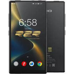 FiiO M33 R2R Portable HiFi Music Player, Snapdragon 680, 8GB RAM + 128GB Storage, True R2R DAC, XMOS XU316 USB Audio, 1100mW Balanced Output, AUTO EQ, 5.5” Full HD Display