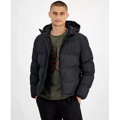 Men's Beazly2436 Slim-Fit Quilted Full-Zip Hooded Puffer Jacket