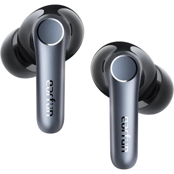 EarFun Air Pro 4 Adaptive Hybrid Noise Canceling Wireless Earbuds, Qualcomm Snapdragon Sound, aptX™ Lossless, 6 Mics AI CVC 8.0 Call, LDAC Hi-Res Audio, 52H Playtime, Bluetooth 5.4