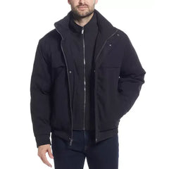 Men's Microfiber Poly Filled Bomber Jacket