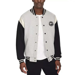 Men's Heavyweight Fleece Varsity Jacket