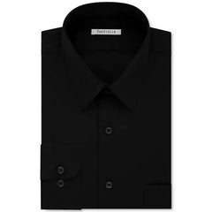 Van Heusen Men's Fit Poplin Solid Dress Shirt