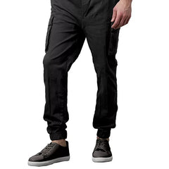 Galaxy By Harvic Men's Slim Fit Stretch Cargo Jogger Pants