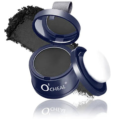 O'CHEAL Hairline Powder, Waterproof Hair Fibers for Thinning Hair, Root Touch Up Hair Color for Gray Hair Coverage, Instantly Hairline Shadow Powder for Men and Women