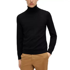 Hugo Boss Men's Slim-Fit Rollneck Merino Wool Sweater