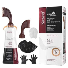 Karseell Hair Dye with Comb Applicator, Hair Color for Root Touch Up