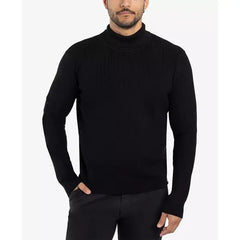 SPRING + MERCER Men's Ribbed Turtle Neck Sweater