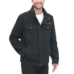 Men's Cotton Zip-Front Jacket