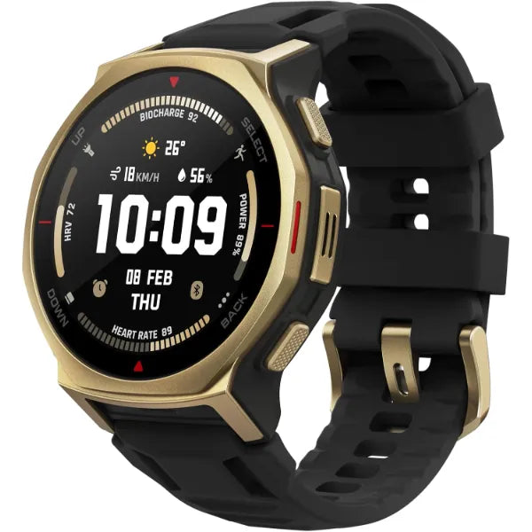 Amazfit T-Rex 3 Pro Outdoor Smart Watch 44mm Sapphire AMOLED Display with Flashlight, Ti Bezel, Dual Band GPS, Offline Maps, 17 Days Battery, 10 ATM, 180+ Sports Mode for Android & iPhone