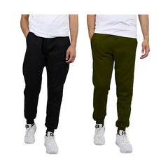 Blue Ice Men's 2-Pack Fleece-Lined Jogger Sweat Pants