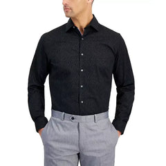 Bar III Slim Fit Men's Vine Print Dress Shirt