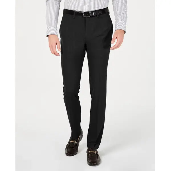 Kenneth Cole Reaction Men's Slim Fit Performance Stretch Flat-Front Dress Pants