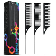 FRAMAR Dreamweaver Highlight Comb Set, Hair Dye Comb
