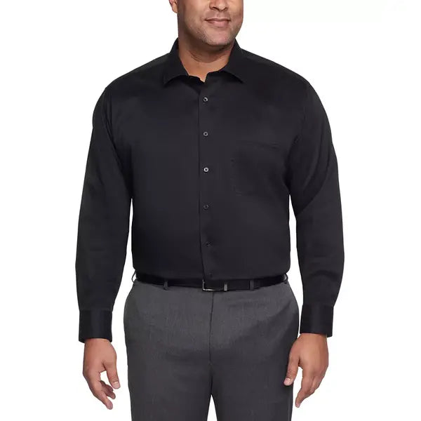 Van Heusen Tall Men's Ultra Wrinkle Free Solid Dress Shirt