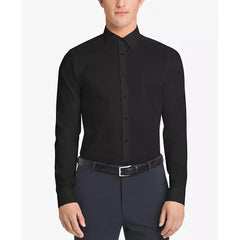 Calvin Klein Men's Slim-Fit Non-Iron Herringbone Dress Shirt