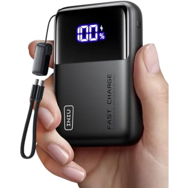INIU Laptop Power Bank, Smallest 20000mAh 65W Fast Charging Battery Pack
