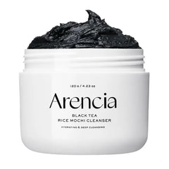 Arencia Korean Rice Mochi Face Cleanser & Daily Scrub – 2-in-1 Brightening, Deep Cleansing & Pore Refining Face Wash, 4.23 Ounce (Pack of 1)