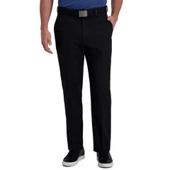 Haggar Cool Right Performance Flex Classic Fit Flat Front Pant