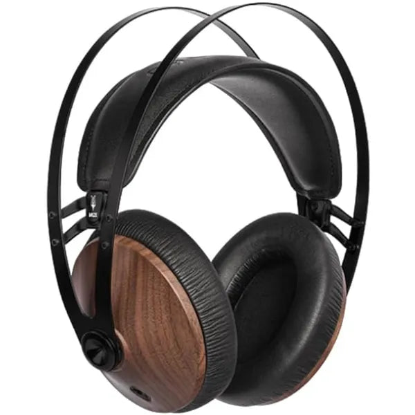 MEZE AUDIO 99 Classics Wired Wooden Closed Back Over Ear Headphones with Microphone