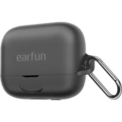 EarFun Protective Case Cover for EarFun Air Pro 4+, Soft Silicone Protective Case with Keychain, Shock-Proof, Full Protective Cover